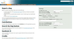 Desktop Screenshot of bugs.mysql.com